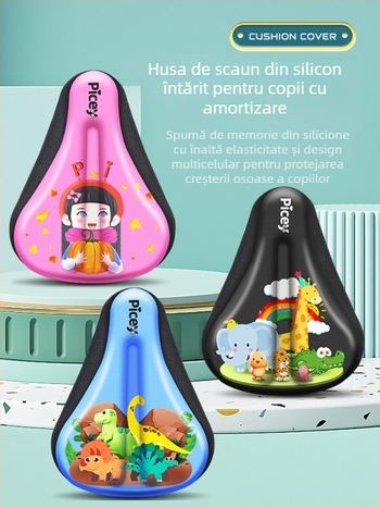 Pernă de șezut din silicon pentru cărucior, model XDBKETZTZ-808, material: silicon, potrivit pentru cărucior