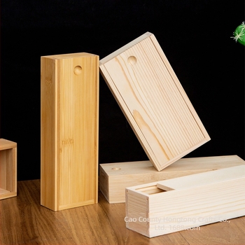 Cutie din lemn pentru depozitare și bijuterii, Model 029, Lemn natural, Finisaj sculptural, Interior personalizat și logo personalizat