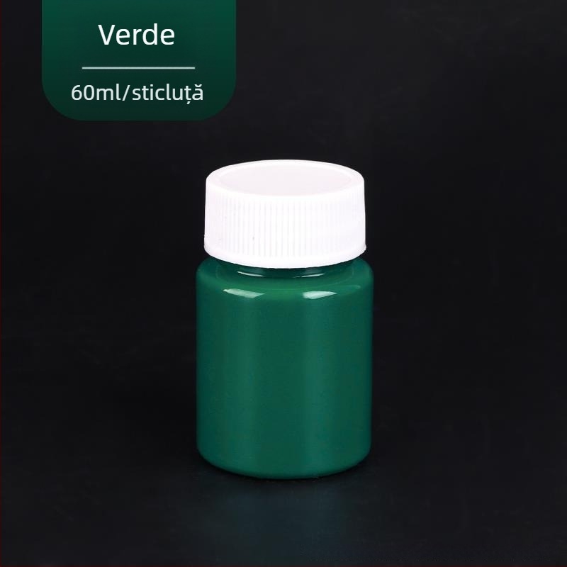 Set de instrumente pentru gravură prin imprimare cu role de cerneală pe bază de ulei și rolă de frecare pentru arta copiilor (capacitate 60 ml, ambalaj unic)