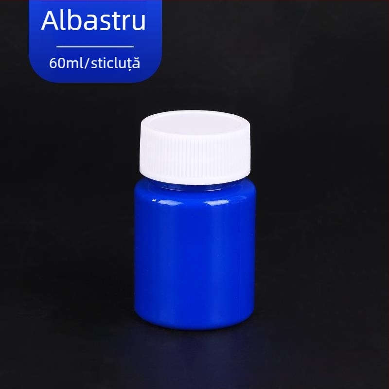 Set de instrumente pentru gravură prin imprimare cu role de cerneală pe bază de ulei și rolă de frecare pentru arta copiilor (capacitate 60 ml, ambalaj unic)