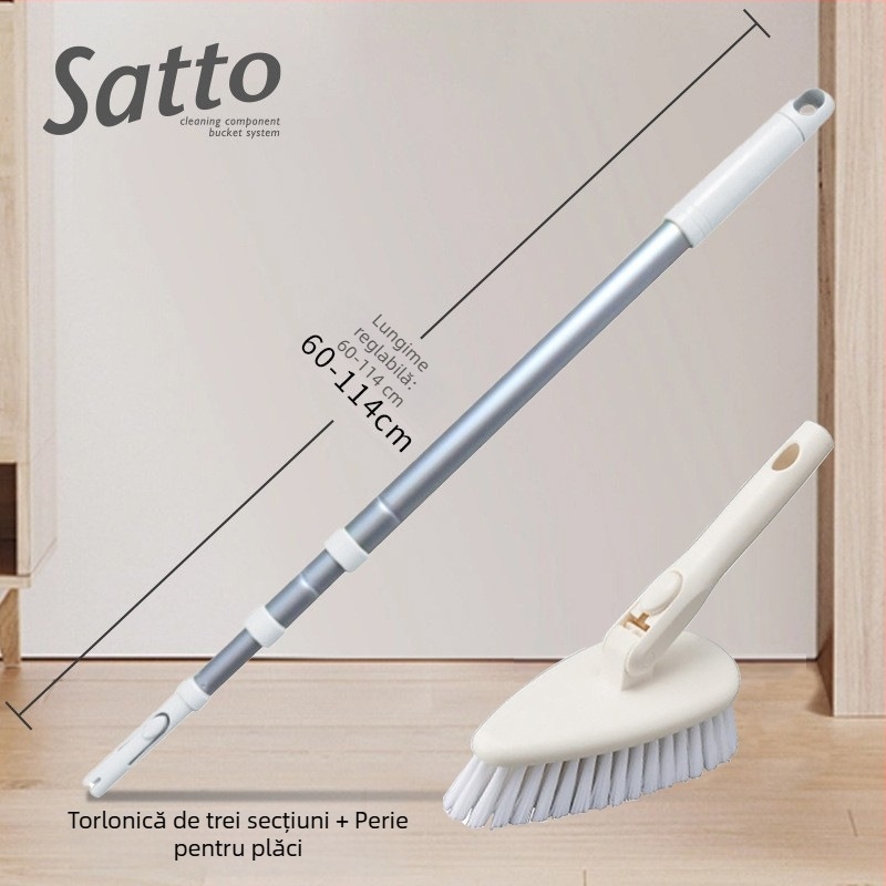 Perie pentru plăci și podea Kangduoduo Satto — din plastic, model Satto, cutie cu 20 de bucăți, lansată în 2021