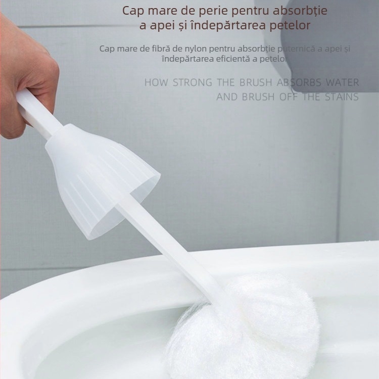 Perie de toaletă pentru obiecte sanitare premium, construcție din plastic, cutie cu 200 bucăți, greutate 11 kg, lansare primăvara 2017