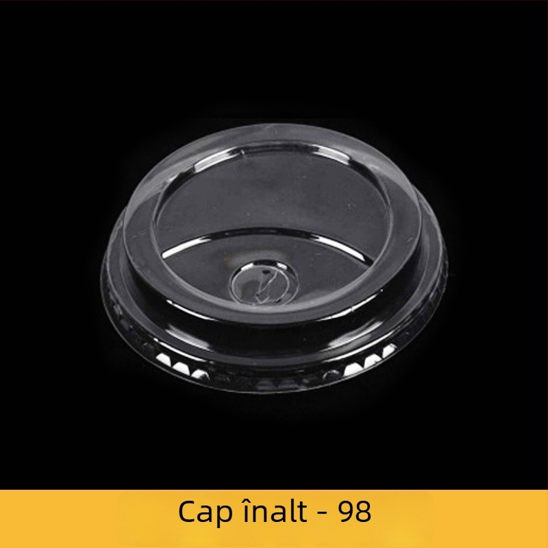 Pahar PET de unică folosință pentru cafea/ceai cu lapte, imprimare offset, personalizabil, imprimare logo disponibil, potrivit pentru ambalaje alimentare