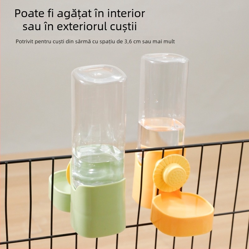 Dispenser suspendat pentru apă pentru animale de companie — material PP; alimentare automată; origine Zhejiang; marcă Meow Heart Baby