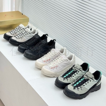 Pantofi sport unisex pentru exterior, talpă groasă, șireturi respirabile, impermeabili și antiderapante pentru off-road