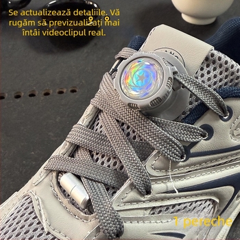 Cataramă rotativă pentru pantofi pentru copii și adulți, cataramă sport fără montaj pentru adidași, pantofi casual și de lucru, stil 01, utilizare pe tot timpul anului