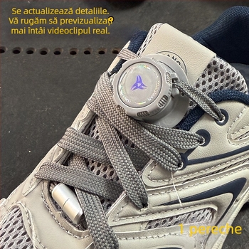 Cataramă rotativă pentru pantofi pentru copii și adulți, cataramă sport fără montaj pentru adidași, pantofi casual și de lucru, stil 01, utilizare pe tot timpul anului