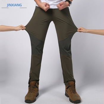 Pantaloni cu uscare rapidă, elastici, din material respirabil, unisex, pentru primăvară-toamnă, activități în aer liber (drumeții, alergare, ciclism).