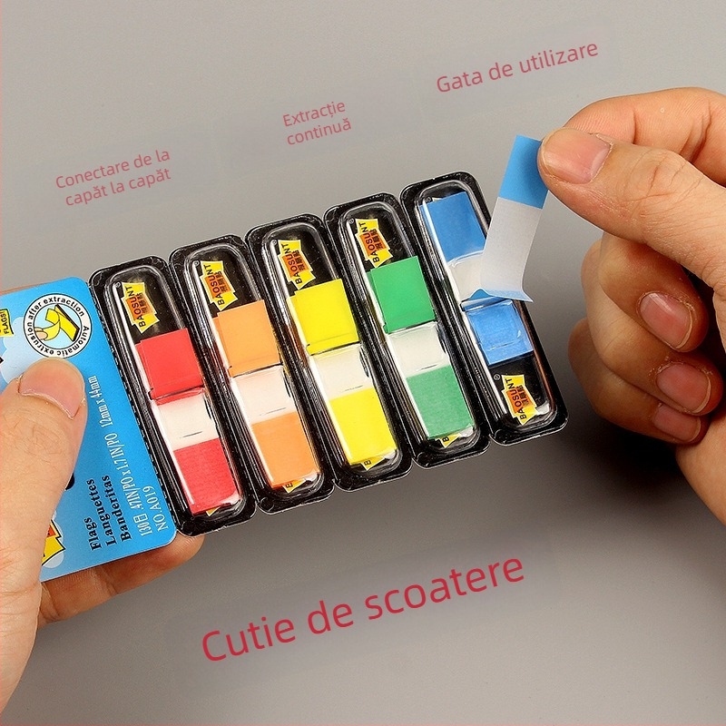 Etichetă indicator Joyful beauty, model PP indicator label, material PP plastic, tip etichetă indicator, 100 etichete pe pagină