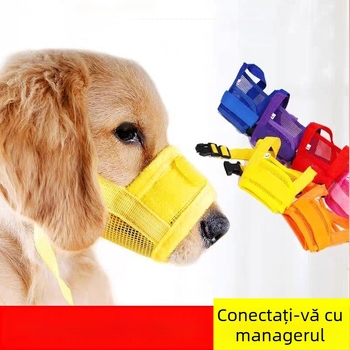 Set botnițe de câini – Anti-mușcare, Anti-lătratul, Protecție împotriva mestecării, Acoperire a gurii pentru câini; Material: Altceva; Importat: Nu; Cod articol: 703109860502