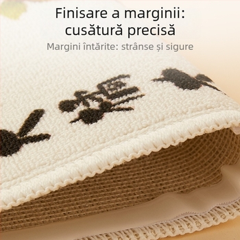 Placă de zgâriere pentru pisici, stil desen animat, material loop velvet, montare pe perete, jucărie verticală