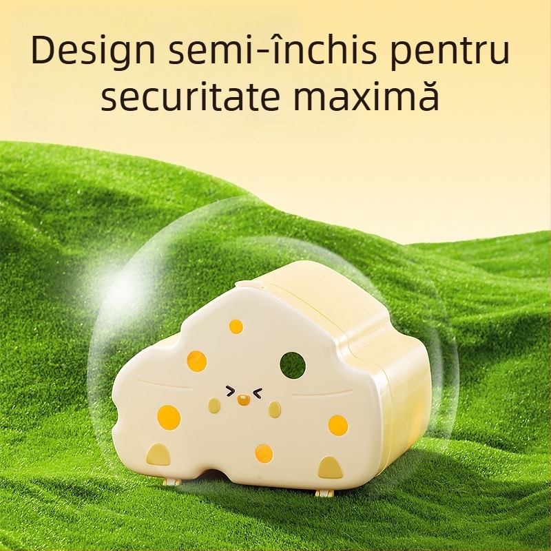 Casă de evadare pentru hamster, ABS, pentru interior, stil desen animat, odihnire și ascundere