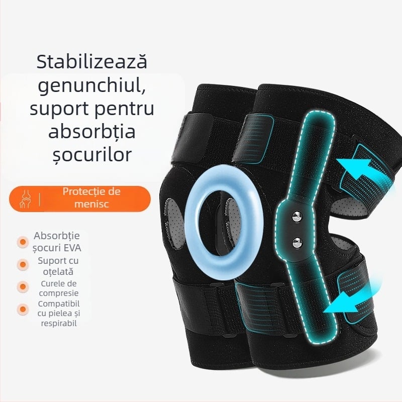 Genunchieră Ricardo, corp din poliester, pentru adulți, baschet, protecție pentru genunchi