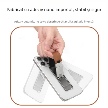 FUN COMBO Suport universal metal pliabil pentru telefoane și tablete cu spate adeziv (Brand: FUN COMBO; Material: Metal; Stil: Universal; Personalizare: Susținută)