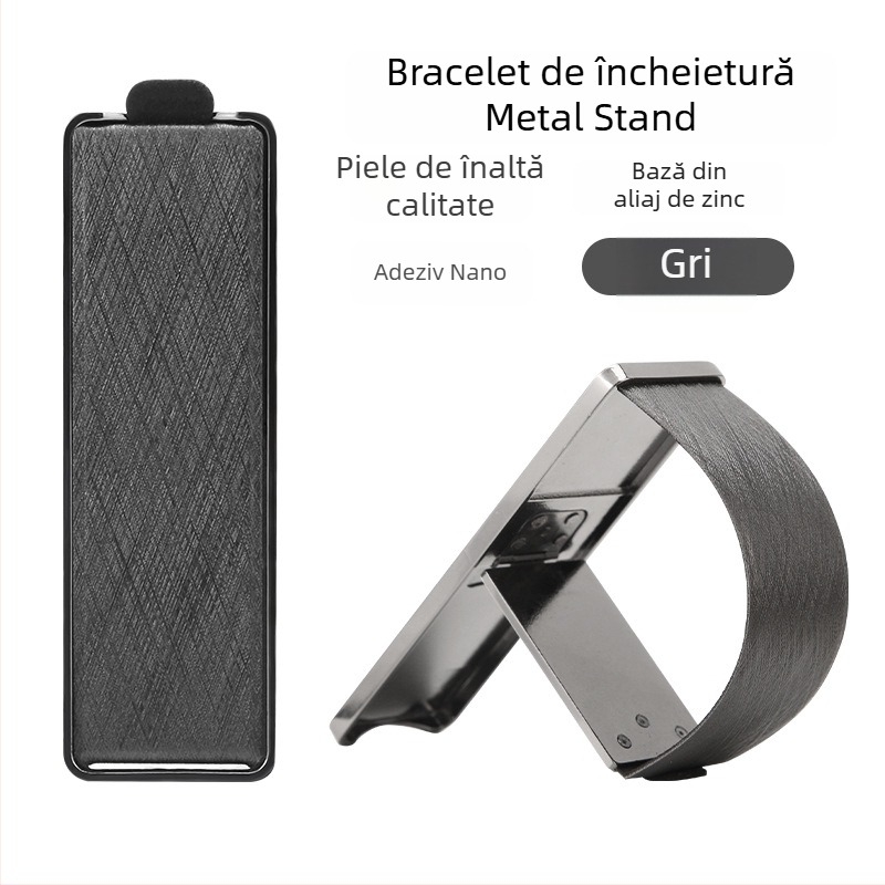 FUN COMBO Suport universal metal pliabil pentru telefoane și tablete cu spate adeziv (Brand: FUN COMBO; Material: Metal; Stil: Universal; Personalizare: Susținută)