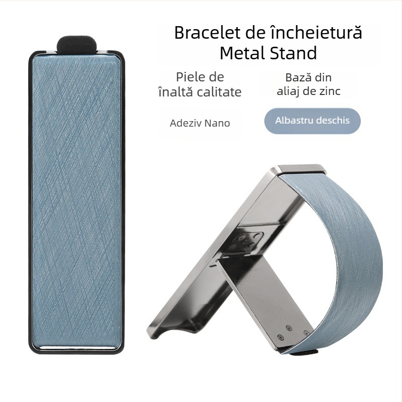 FUN COMBO Suport universal metal pliabil pentru telefoane și tablete cu spate adeziv (Brand: FUN COMBO; Material: Metal; Stil: Universal; Personalizare: Susținută)