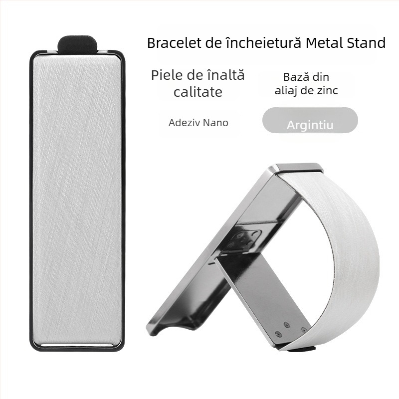 FUN COMBO Suport universal metal pliabil pentru telefoane și tablete cu spate adeziv (Brand: FUN COMBO; Material: Metal; Stil: Universal; Personalizare: Susținută)