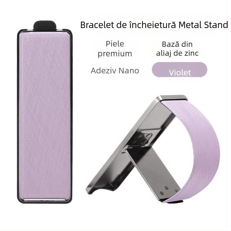 FUN COMBO Suport universal metal pliabil pentru telefoane și tablete cu spate adeziv (Brand: FUN COMBO; Material: Metal; Stil: Universal; Personalizare: Susținută)