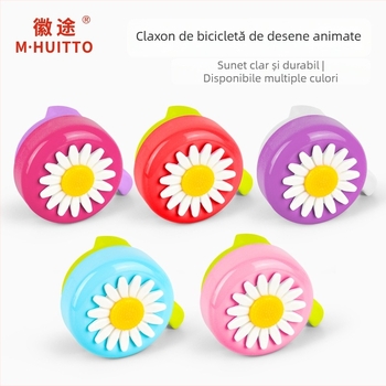 Sonerie pentru bicicletă de copii – corp din fier, brand Huitou / M·HUITTO, model MZC-0017, sonerie obișnuită