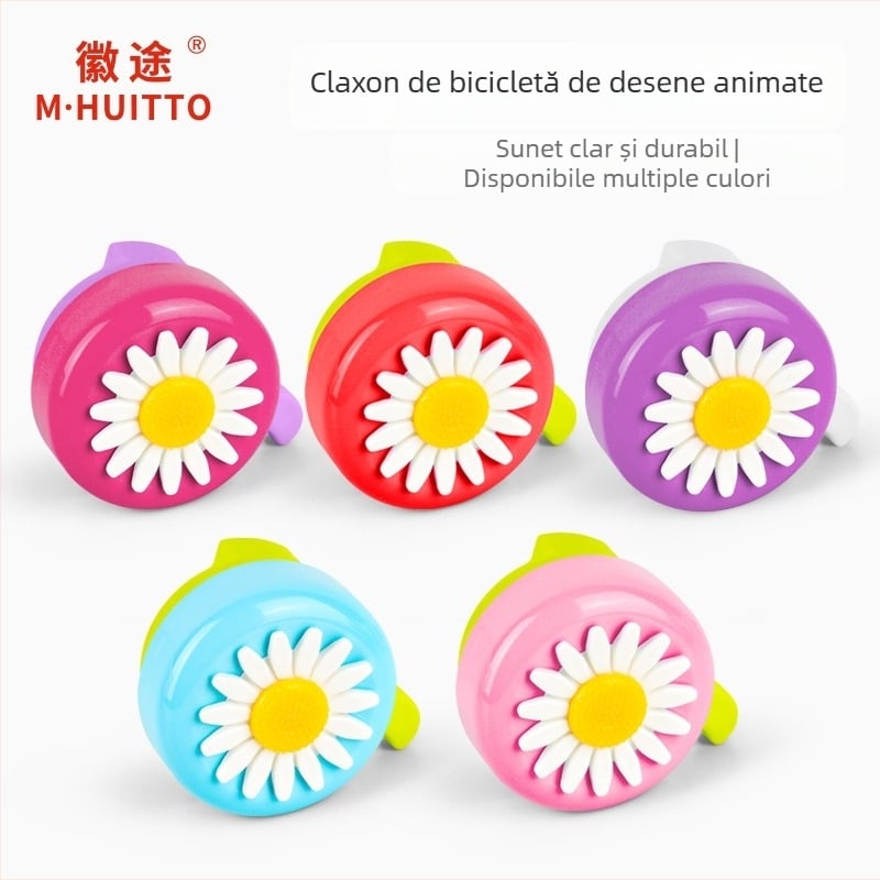 Sonerie pentru bicicletă de copii – corp din fier, brand Huitou / M·HUITTO, model MZC-0017, sonerie obișnuită