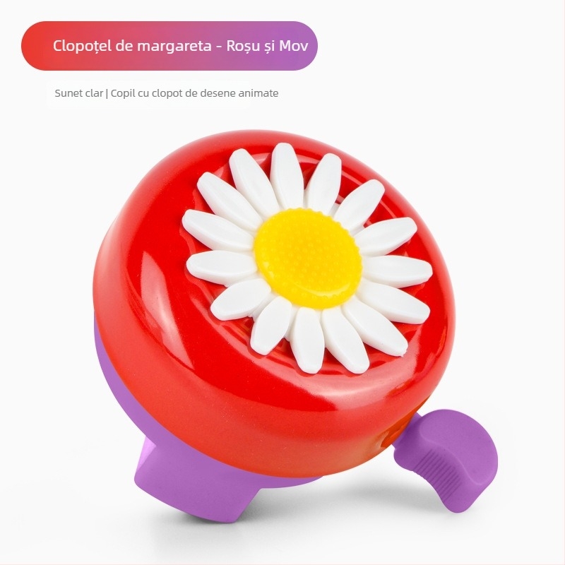 Sonerie pentru bicicletă de copii – corp din fier, brand Huitou / M·HUITTO, model MZC-0017, sonerie obișnuită