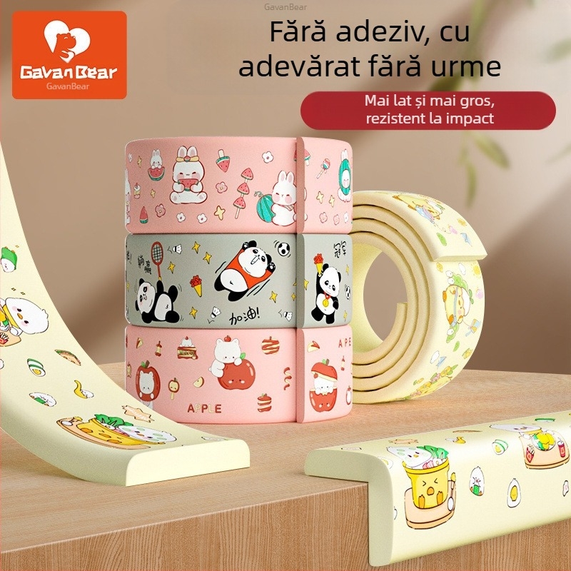 Protector de colț pentru masă, pentru copii, cu umplutură moale, protecție la colțuri, anti-coliziune