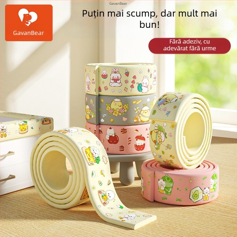 Protector de colț pentru masă, pentru copii, cu umplutură moale, protecție la colțuri, anti-coliziune