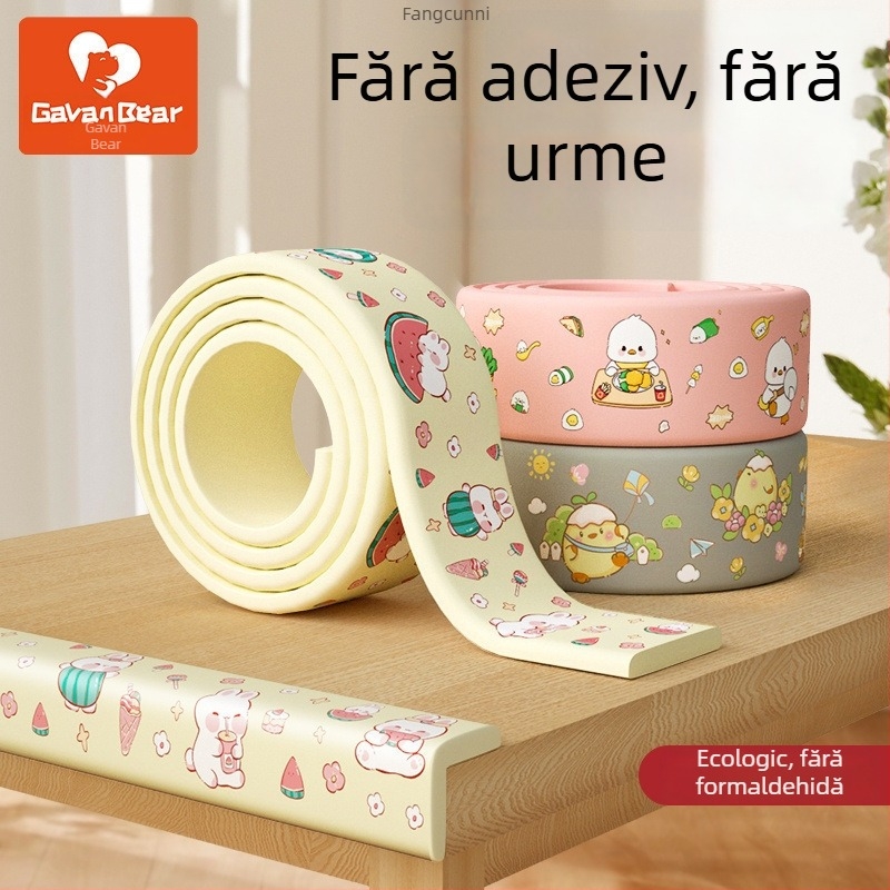 Protector de colț pentru masă, pentru copii, cu umplutură moale, protecție la colțuri, anti-coliziune