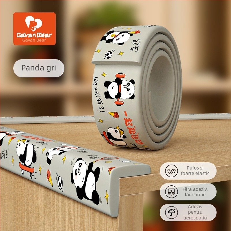 Protector de colț pentru masă, pentru copii, cu umplutură moale, protecție la colțuri, anti-coliziune