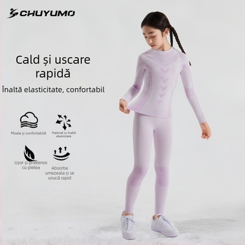 Set pentru copii de ski, uscare rapidă, material nylon, unisex, pentru iarnă, primăvară și toamnă