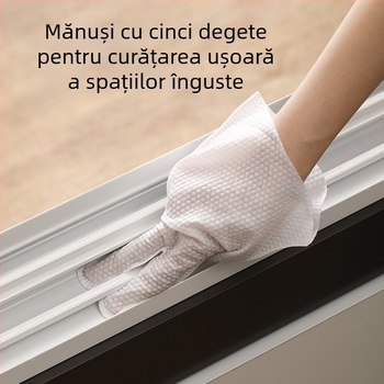 FaSoLa mănuși de praf, de unică folosință – țesătură nețesută, grosime normală, 100 buc./cutie