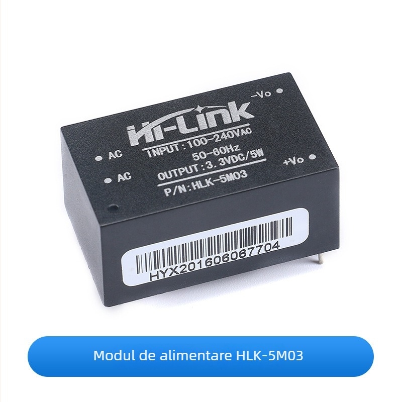 CityKey Modul AC-DC HLK-5M03/05/09/12/24, Ieșiri 3.3/5/9/12/24V, Intrare 6.3–50V