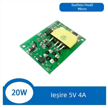 Gorgeous micro modul panou de alimentare ultra-subțire, 20W AC-DC Switching, 5V 4A