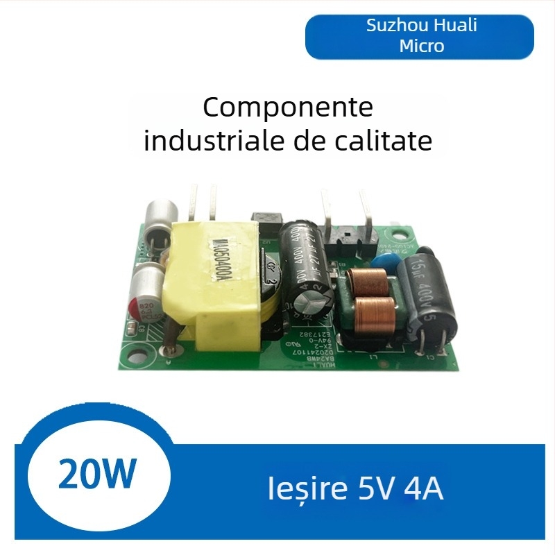 Gorgeous micro modul panou de alimentare ultra-subțire, 20W AC-DC Switching, 5V 4A