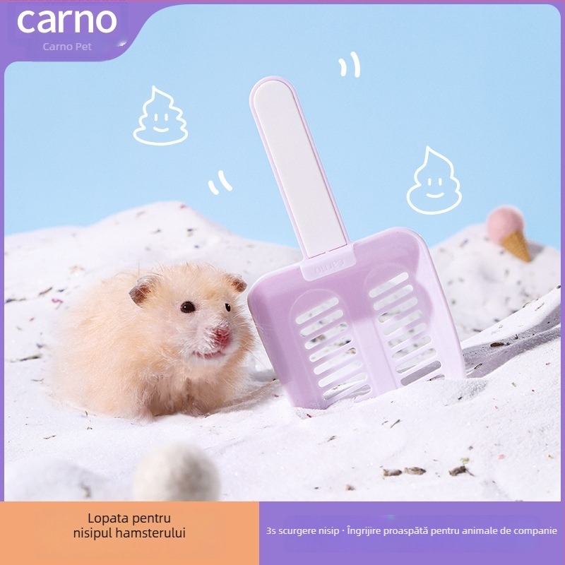 Carno lopată pentru nisip de urină pentru hamster – pentru hamster, cutie 200 buc