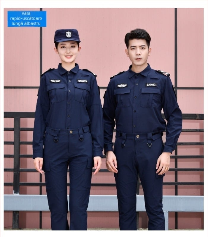 Uniformă de antrenament — uscare rapidă, respirabilă, amestec de bumbac, vară, unisex