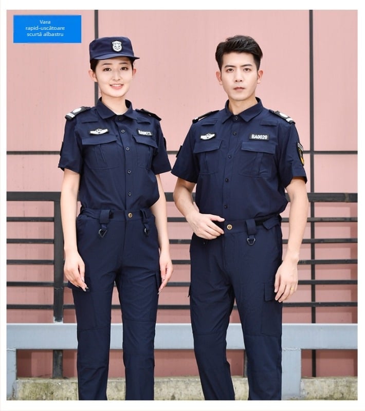 Uniformă de antrenament — uscare rapidă, respirabilă, amestec de bumbac, vară, unisex