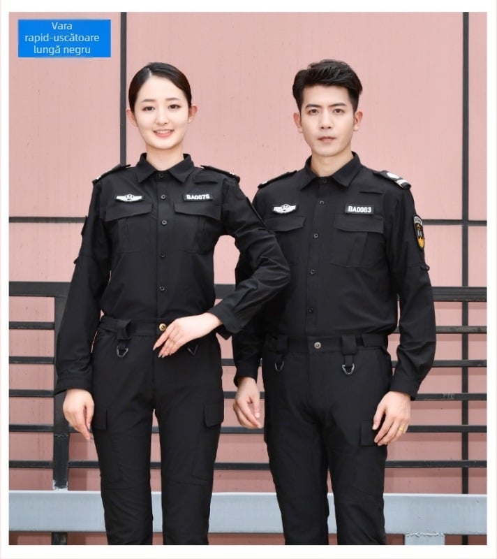 Uniformă de antrenament — uscare rapidă, respirabilă, amestec de bumbac, vară, unisex