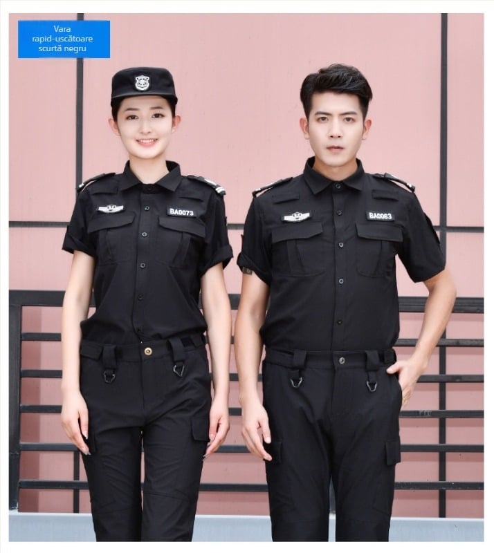 Uniformă de antrenament — uscare rapidă, respirabilă, amestec de bumbac, vară, unisex