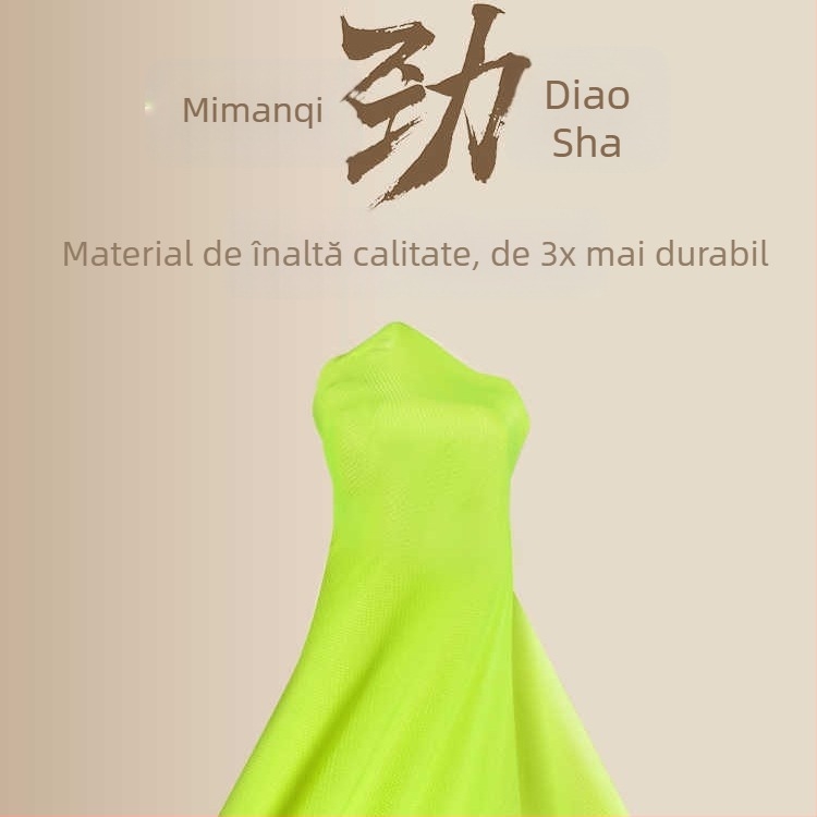 Vestă reflectorizantă de siguranță, model 006, brand Mi manqi, material tricotat, marcă privată autorizată