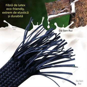 Bandă elastică pentru bagaje cu cârlige din oțel placat cu plastic