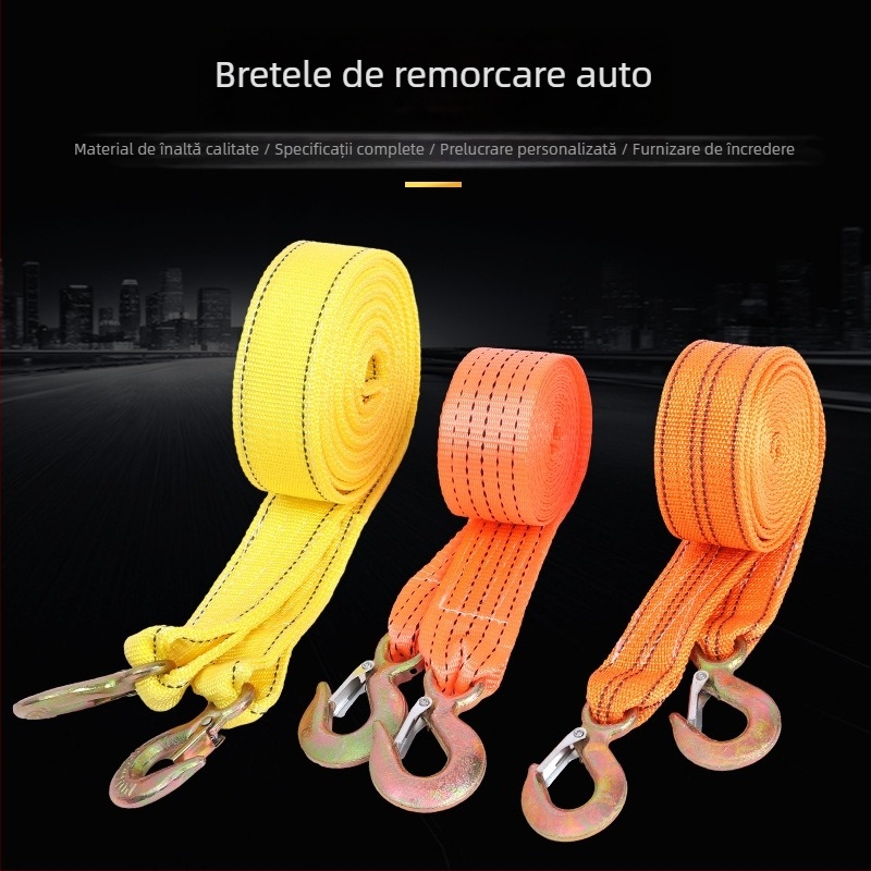 Lu jun knight Curea de legare pentru remorci și mărfuri – Curea de fixare grea cu tensiune