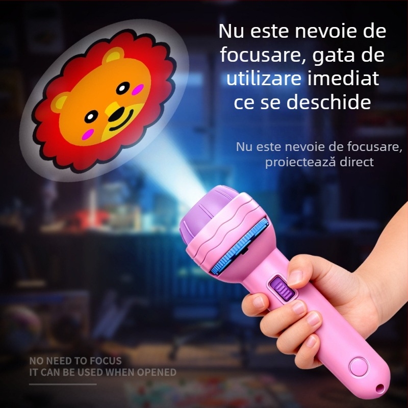 Lanterne de proiecție pentru copii — funcție educațională, dezvoltare intelectuală și interacțiune părinte-copil, pentru 4–6 ani