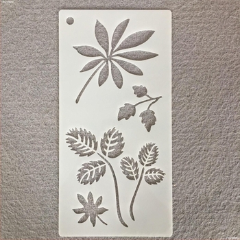 Șablon de pictură cu frunze tropicale pentru copii – placă de decupare a frunzelor pentru album DIY și decor de perete (Brand: Other; Material: Other; Import: No; IP: No)