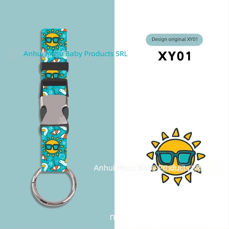 Mosuwei Accesorii pentru bagaje – model geometric, antifurt, cârlig exterior pentru agățare