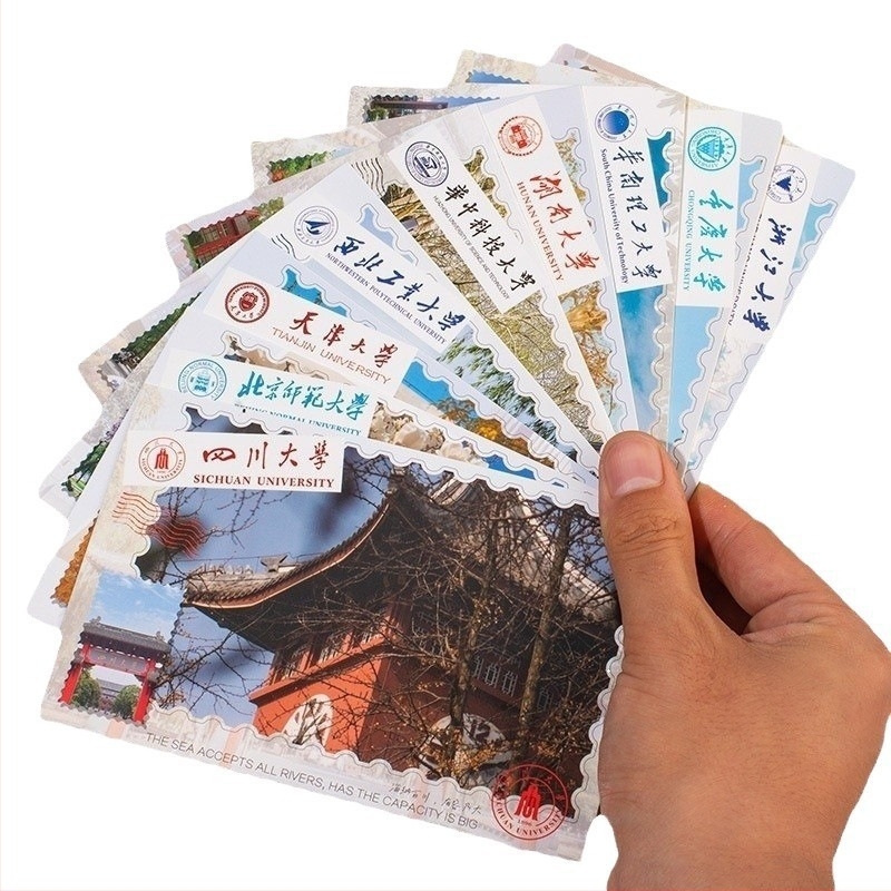 XIAOZ set de 30 cărți de felicitare — stil pastoral, carduri albe, imprimare, inspiraționale pentru elevii la începutul sezonului de admitere la universitate, cu școli renumite