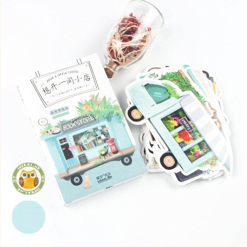 XIAOZ set de 30 cărți de felicitare — stil pastoral, carduri albe, imprimare, inspiraționale pentru elevii la începutul sezonului de admitere la universitate, cu școli renumite