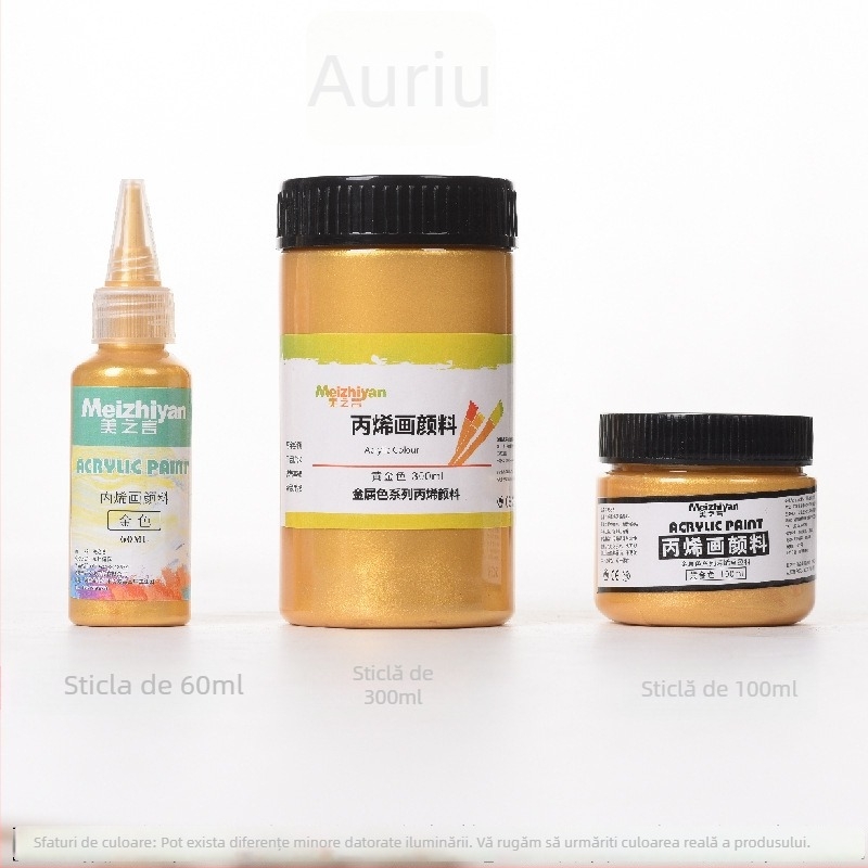 Words of Beauty Vopsea acrilică, în recipient de sticlă, pentru pictură în acril