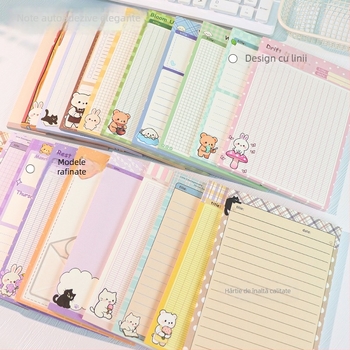 Caiet de schițe în stil desene animate, model B6, ambalare de bază, fără licență IP