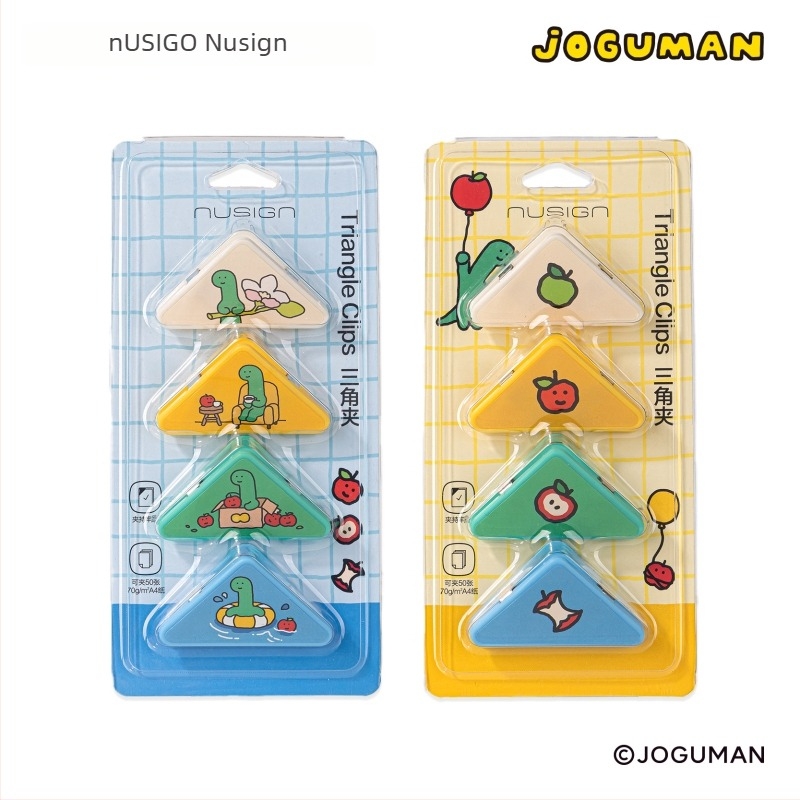 Mapă cu clips triunghiular – Deli NS109-Q, PP, pentru hârtie universală